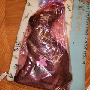 CERAMIC Decorative Chocolate Bunny Ceramic Piece